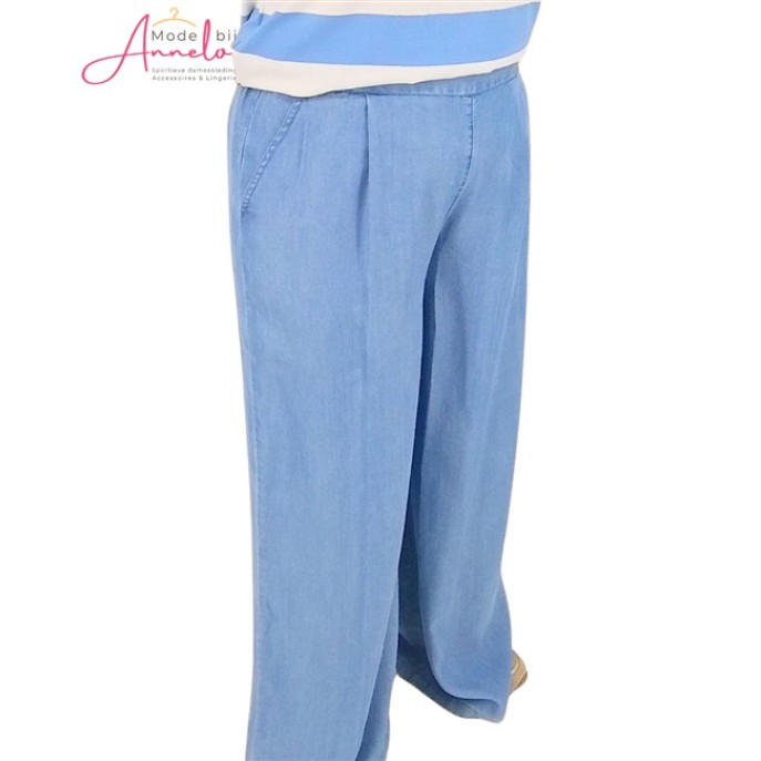 Blue Seven Broek elastisch Blauw 186215 Blue Seven Broek elastisch Blauw 186215